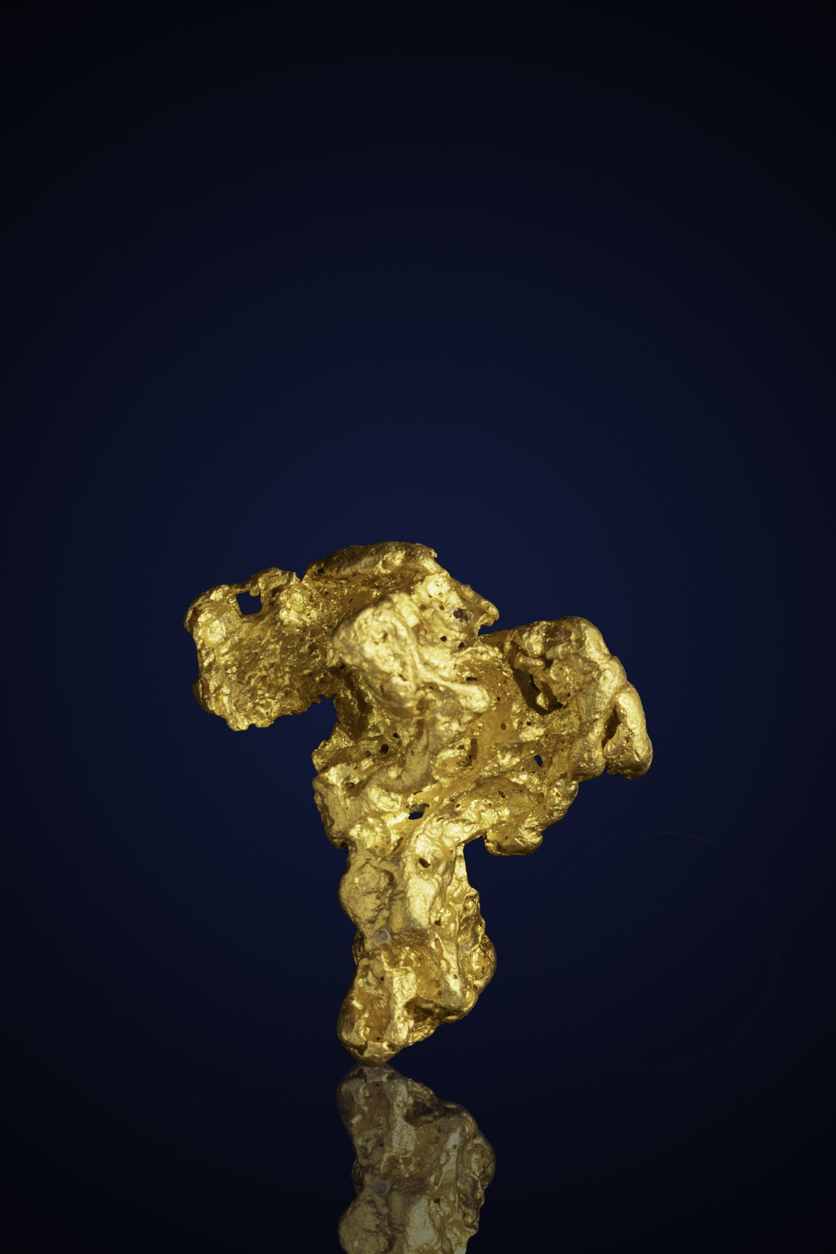 (image for) Chunky, Buttery Natural Gold Nugget - Golden Triangle, Australia - 41.7 Grams